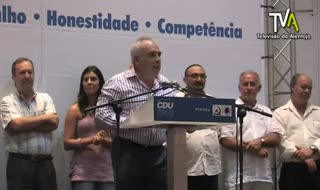 Jantar convívio reúne mil militantes e simpatizantes da CDU